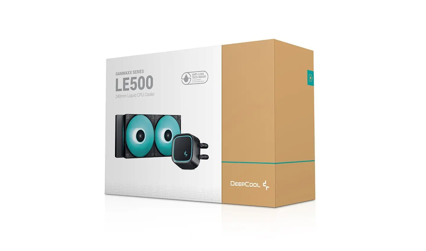DeepCool водно охлаждане Water Cooling LE500 MARRS - Green backlight - LGA1700/AM5 - image 7