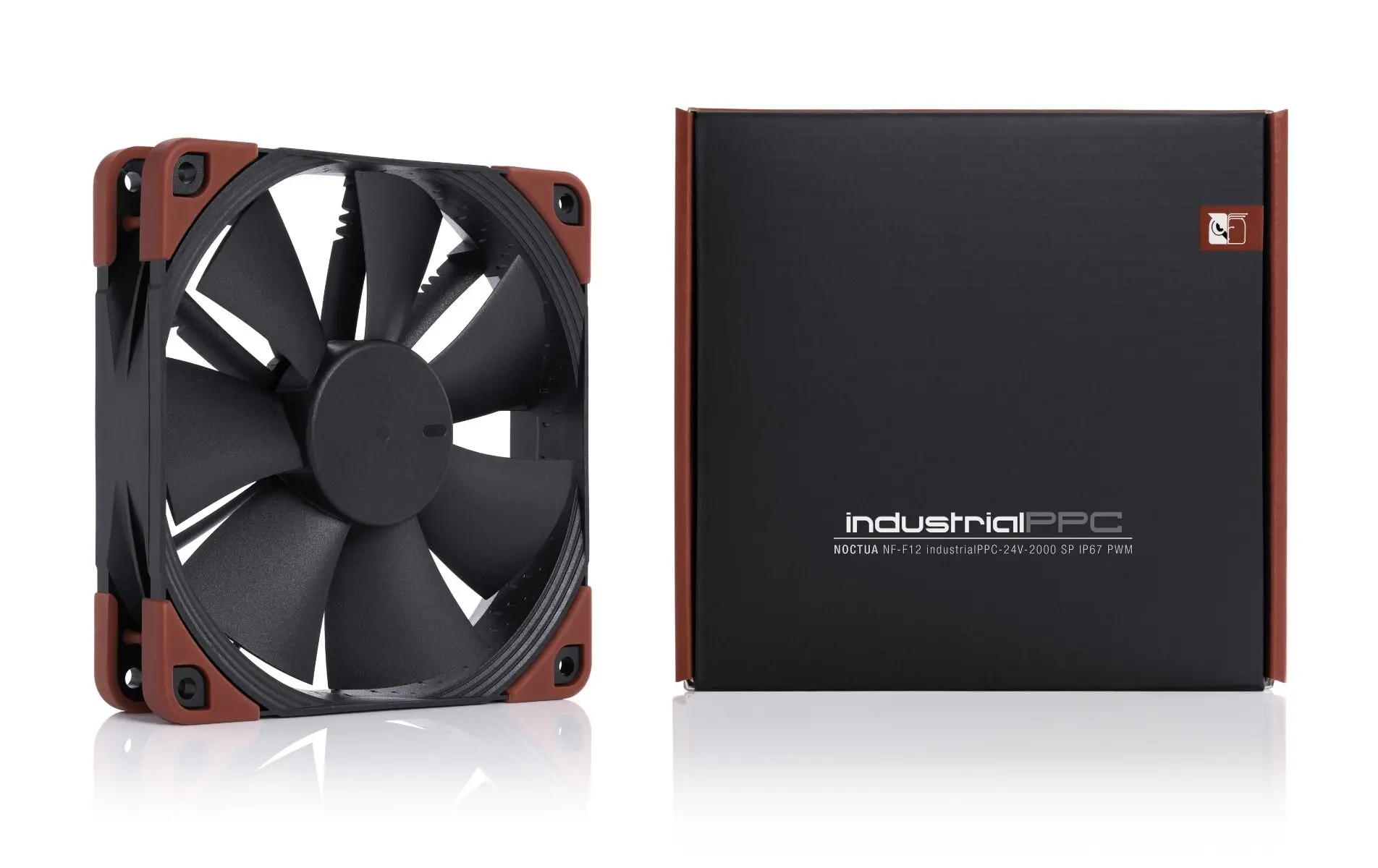 Noctua Влагозащитен / Прахозащитен Вентилатор Fan 120mm single-phase motor NF-F12-iPPC-24V-2000-SP-IP67-PWM - image 5