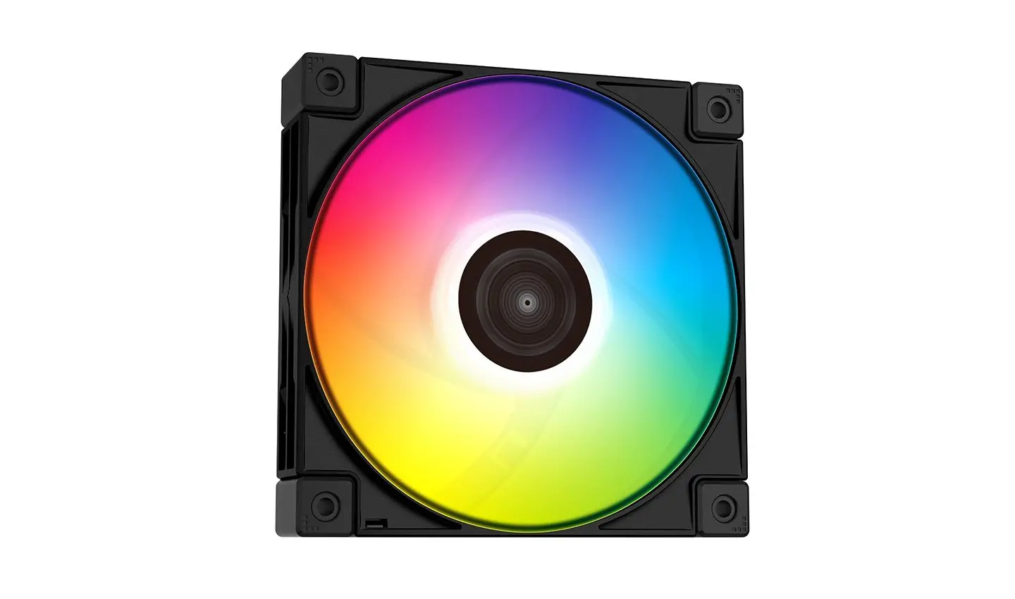 DeepCool Комплект вентилатори Fan Pack 3-in-1 3x120mm - FC120 Black, Addressable RGB - image 1