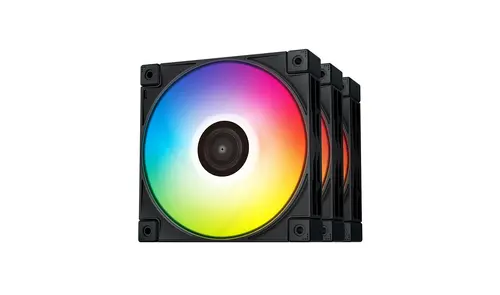 DeepCool Σετ ανεμιστήρων 3 σε 1 3x120mm - FC120 Μαύρο, Addressable RGB - 1