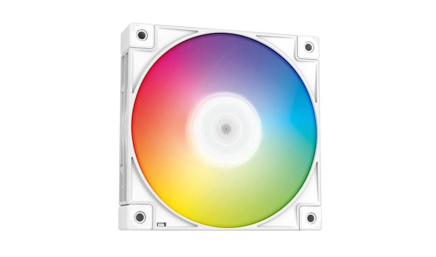 DeepCool Комплект вентилатори Fan Pack 3-in-1 3x120mm - FC120 White, Addressable RGB - image 1