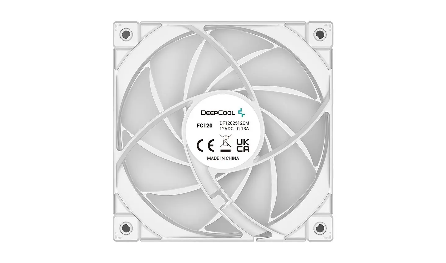 DeepCool Комплект вентилатори Fan Pack 3-in-1 3x120mm - FC120 White, Addressable RGB - image 7
