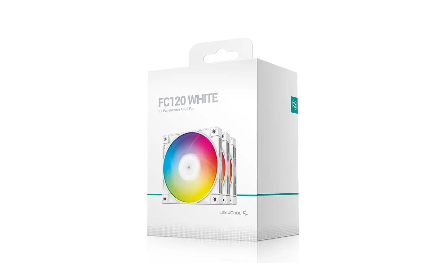 DeepCool Комплект вентилатори Fan Pack 3-in-1 3x120mm - FC120 White, Addressable RGB - image 9