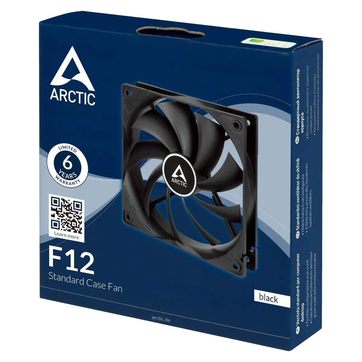 Arctic Вентилатор Arctic Fan F12 (black) - 120mm/1350rpm - image 3