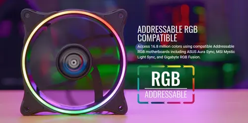 AeroCool вентилатор Fan 120mm addressable RGB - ECLIPSE 12 - ACF3-EL10217.11 - image 2