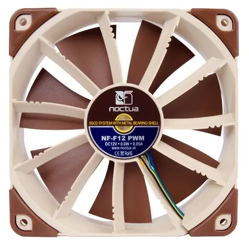 Noctua Вентилатор Fan 120mm NF-F12 PWM - image 2