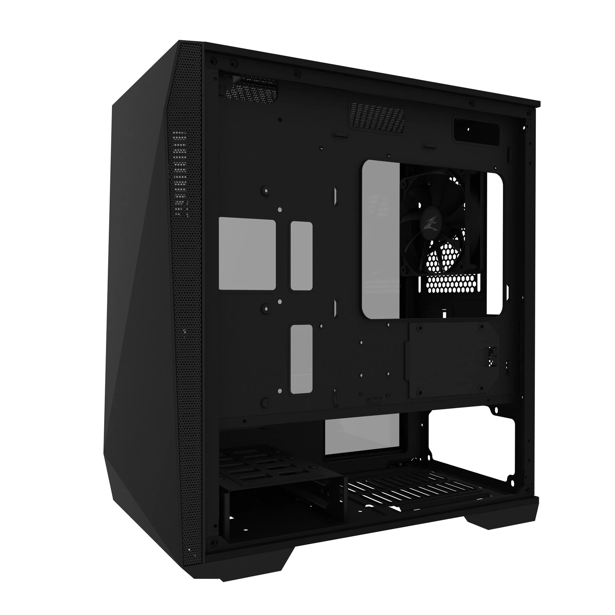 Zalman компютърна кутия Gaming Case mATX - Z1 Iceberg Black - image 22