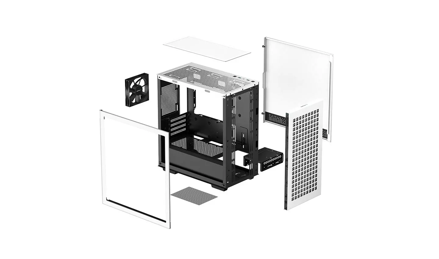 Кутия за компютър, DeepCool CH370 White - image 11