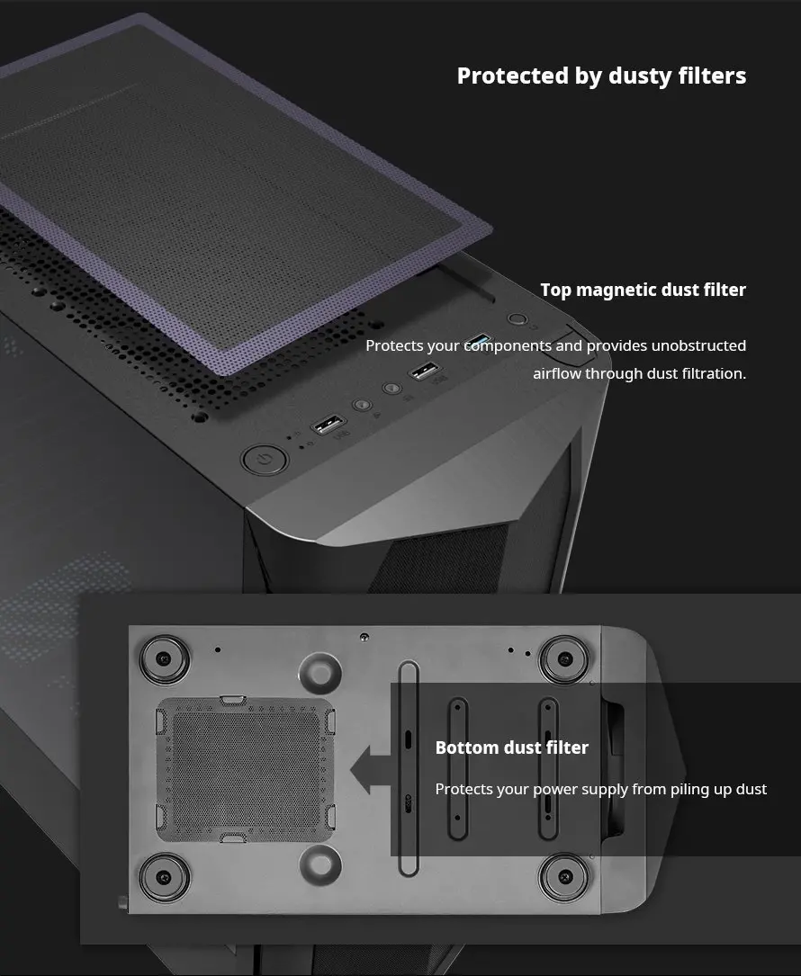 Zalman Κουτί υπολογιστή Case ATX - N4 - RGB, Tempered Glass - image 10