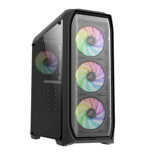 Zalman Carcasă PC Case ATX - N5 MF - 4 x 120mm Fixed RGB - 12