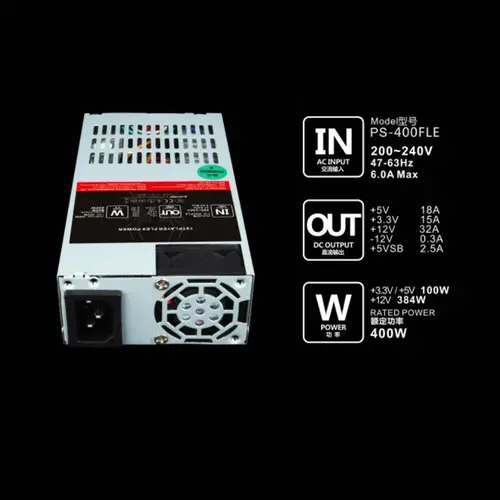 1stPlayer захранване PSU FLEX 400W - PS-400FLE - image 2