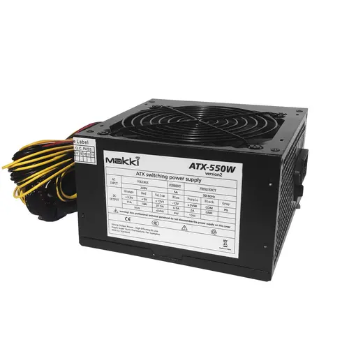 Makki τροφοδοτικό PSU 550W PFC Έκδοση 2 - MAKKI-ATX-550V2 - 1