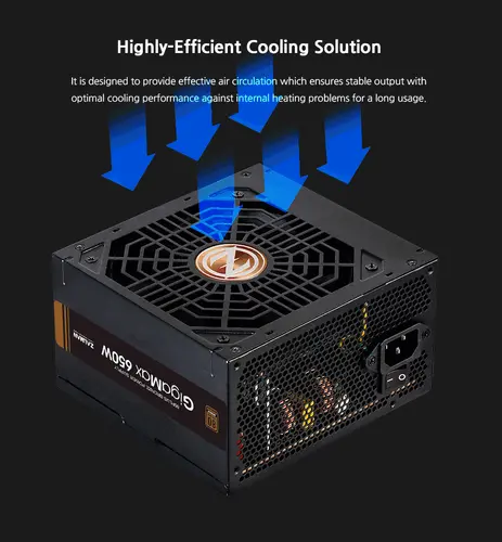 Zalman захранване PSU GigaMax 650W Bronze ZM650-GVII - image 7