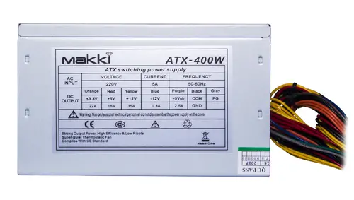 Makki Захранване PSU ATX-400W MAKKI-ATX400-120 - image 1