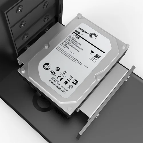 Orico Адаптер SSD/HDD bracket 2.5"/3.5"->5.25" - AC52535-1S-SV - image 4