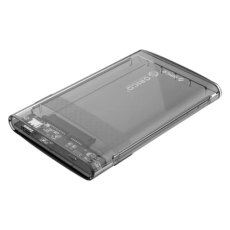 Orico външна кутия за диск Storage - Case - 2.5 inch 5Gbps Type-C Transparent - 2139C3-G2-CR-EP - image 4