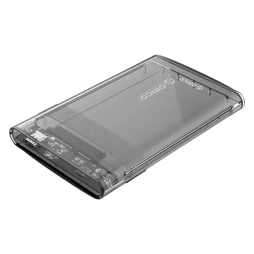 Orico външна кутия за диск Storage - Case - 2.5 inch 5Gbps Type-C Transparent - 2139C3-G2-CR-EP - image 4
