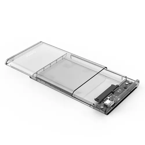 Orico carcasă externă pentru disc Storage - Case - 2.5 inch 5Gbps Type-C transparent - 2139C3-G2-CR-EP - 1