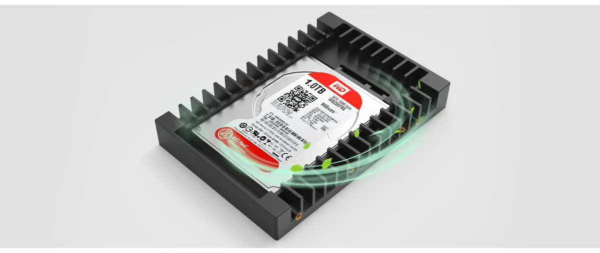 Orico θήκη σκληρού δίσκου HDD Caddy 2.5-to-3.5 inch - 1125SS-V1-BK-BP - image 13