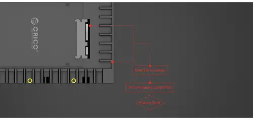 Orico caddy pentru hard disk HDD Caddy 2.5-to-3.5 inch - 1125SS-V1-BK-BP - 15