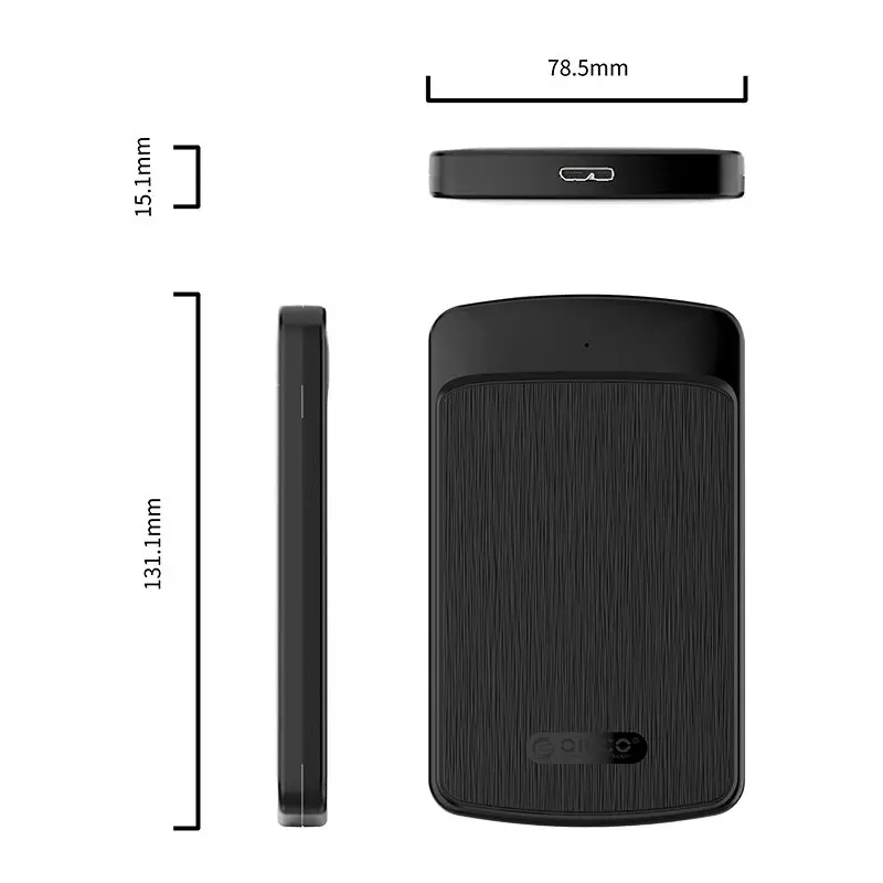 Orico θήκη δίσκου Αποθήκευση - Θήκη - 2.5 ιντσών USB3.0 - 2020U3-BK - image 7