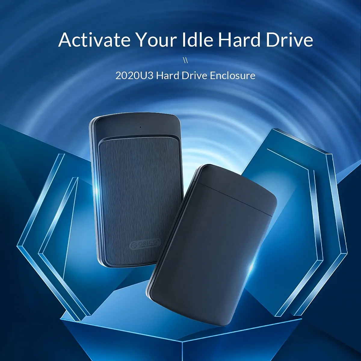 Orico θήκη δίσκου Αποθήκευση - Θήκη - 2.5 ιντσών USB3.0 - 2020U3-BK - image 8