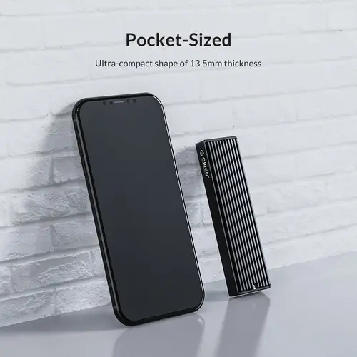 Orico външна кутия за диск Storage - Case - M.2 NVMe M-key 10 Gbps - M2PV-C3-BK-BP - image 12