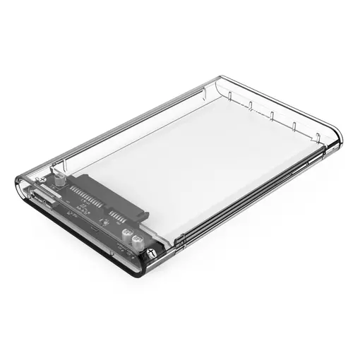 Orico carcasă externă transparentă pentru disk Storage - Case - 2.5 inch USB 3.0 transparent - 2139U3-CR - 1