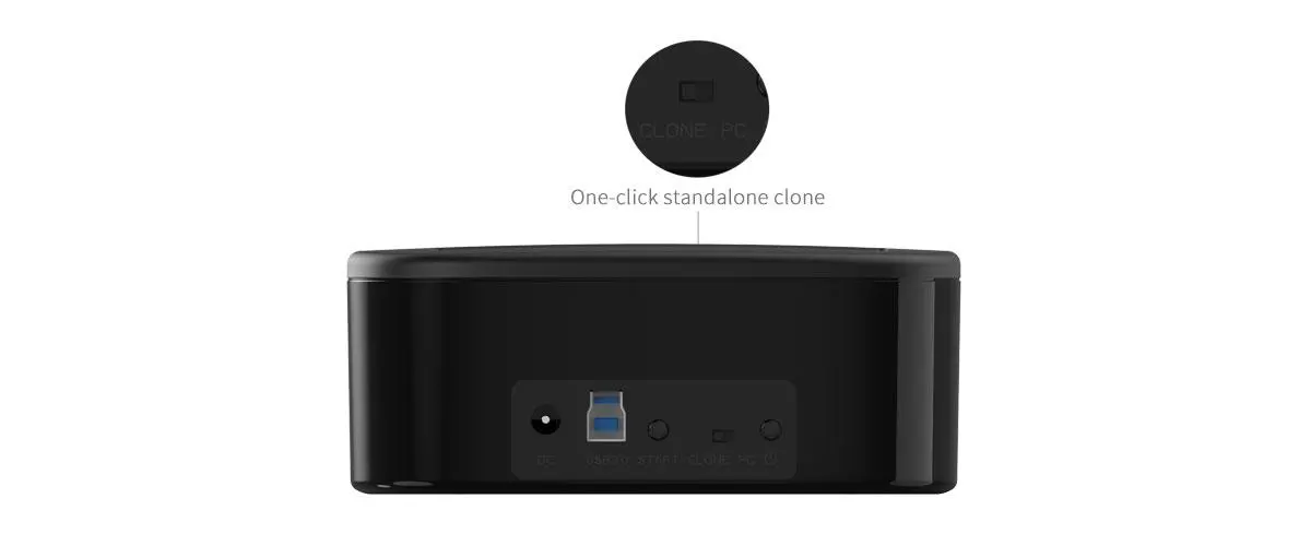 Orico докинг станция Storage - HDD/SSD Dock - 2 BAY Clone 2.5/3.5 USB3.0 - 6228US3-C - image 7