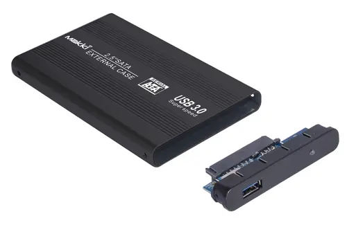Makki Εξωτερική θήκη σκληρού δίσκου External Case 2.5" SATA USB3.0 Αλουμίνιο Μαύρο - 4