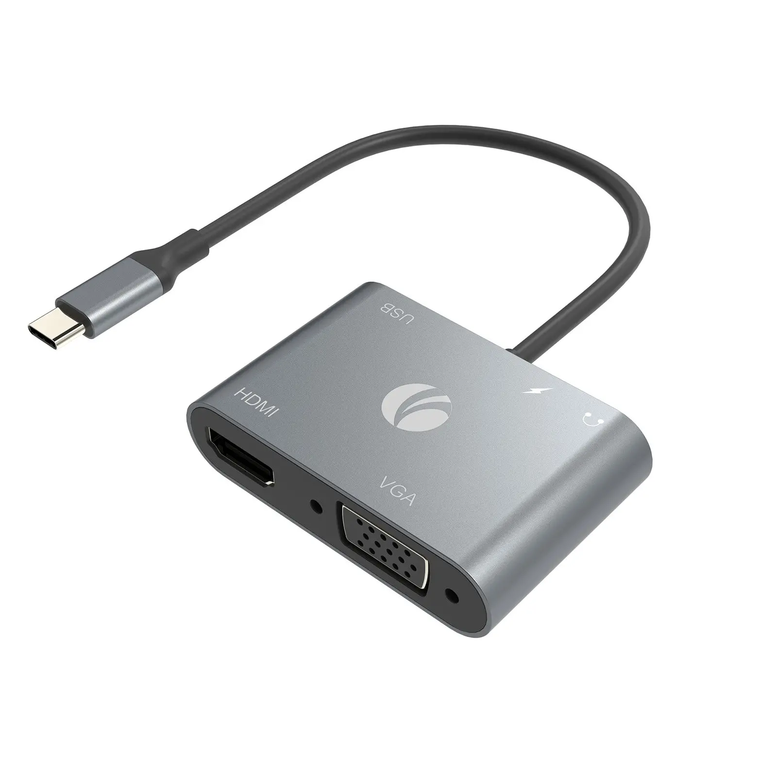 VCom докинг станция Docking Station Type-C Power Distribution 3.0 100W - HDMI, Type-C x 1, USB3.0 - CU4511 - image 12