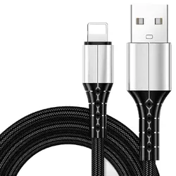 VCom кабел Cable iPhone Lighting/USB data 2A 1m - CU287L