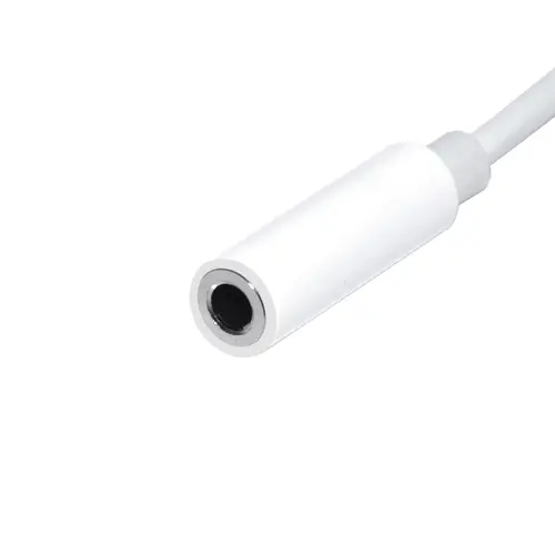 Makki Αντάπτορας Type-C M σε βύσμα ήχου 3.5mm 4P F, Λευκό - MAKKI-CBL-C-AUDIO-WH - 3