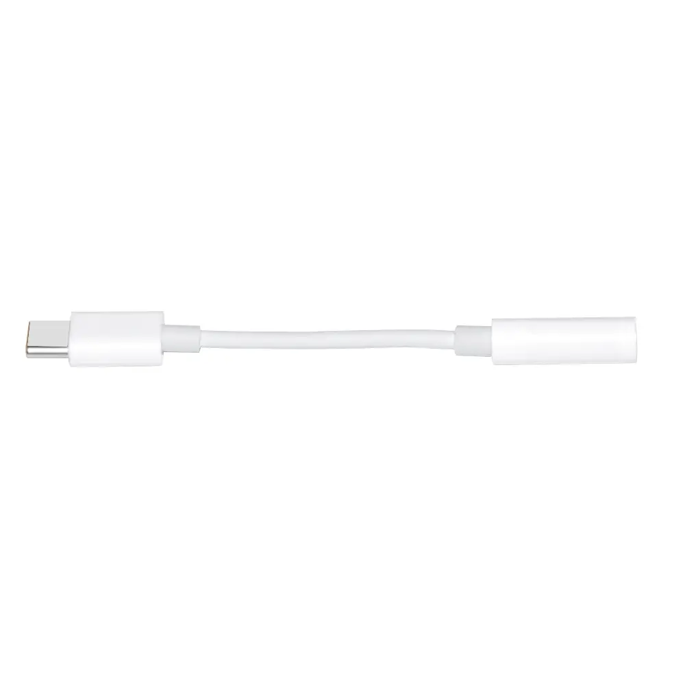 Makki Adaptor Type-C M la mufă audio jack 3.5mm 4P F, Alb - MAKKI-CBL-C-AUDIO-WH - image 3