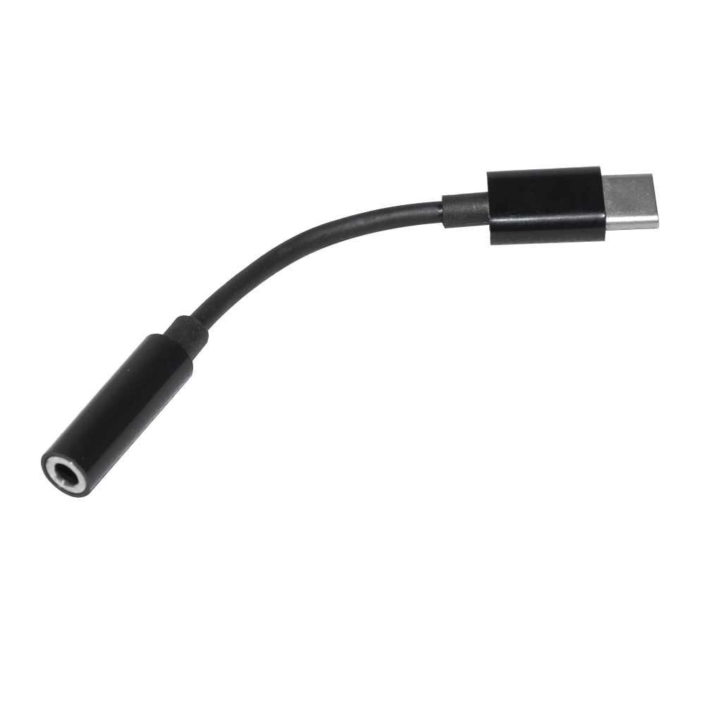 Makki преходник Adapter Type-C M to 3.5mm audio jack 4P F, Black - MAKKI-CBL-C-AUDIO-BK - image 1