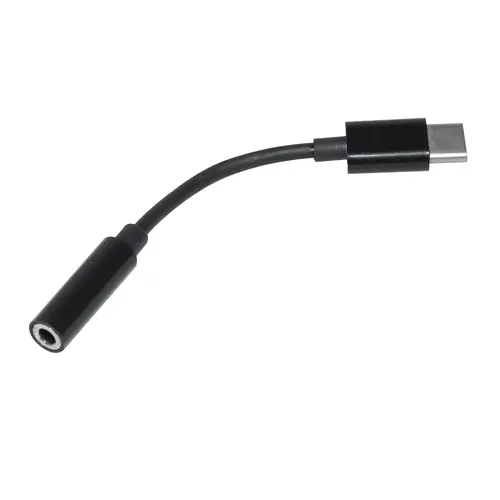 Makki adaptor Adapter Type-C M to 3.5mm audio jack 4P F, negru - MAKKI-CBL-C-AUDIO-BK - 2