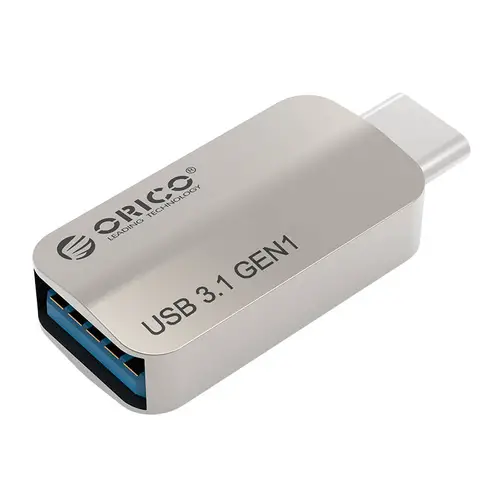 Orico адаптер Adpater OTG USB 3.1 Type C to Type A/F, Metal - CTA2-SV