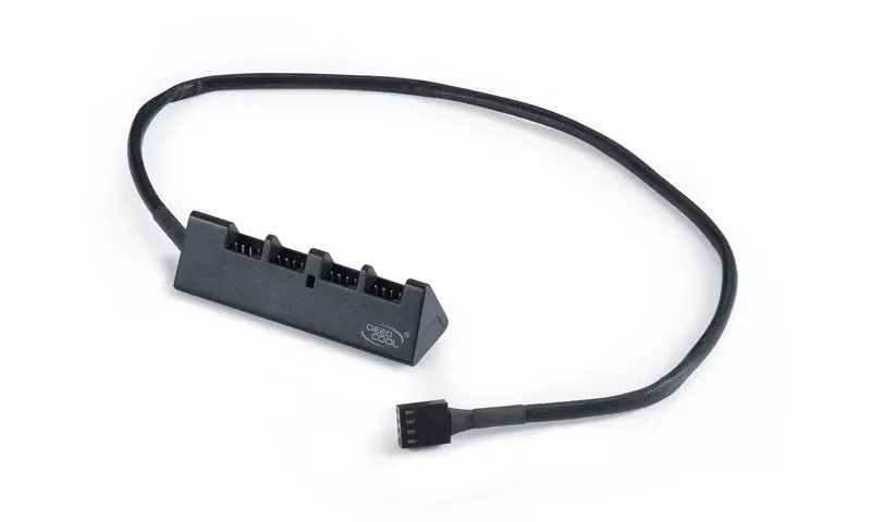 DeepCool Διακλαδωτής ανεμιστήρων Fan HUB 4 fans PWM/3pin