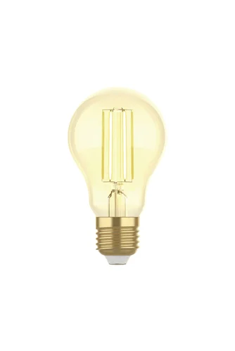 Woox смарт крушка Light - R5137 - WiFi Smart Filament LED Bulb E27, Type A60, Amber, Warm and Cool White, 4.9W/50W, 470 lm
