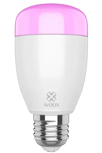 Woox смарт крушка Light - R5085 - WiFi Smart E27 LED Bulb RGB+White, 6W/40W, 500lm - image 1