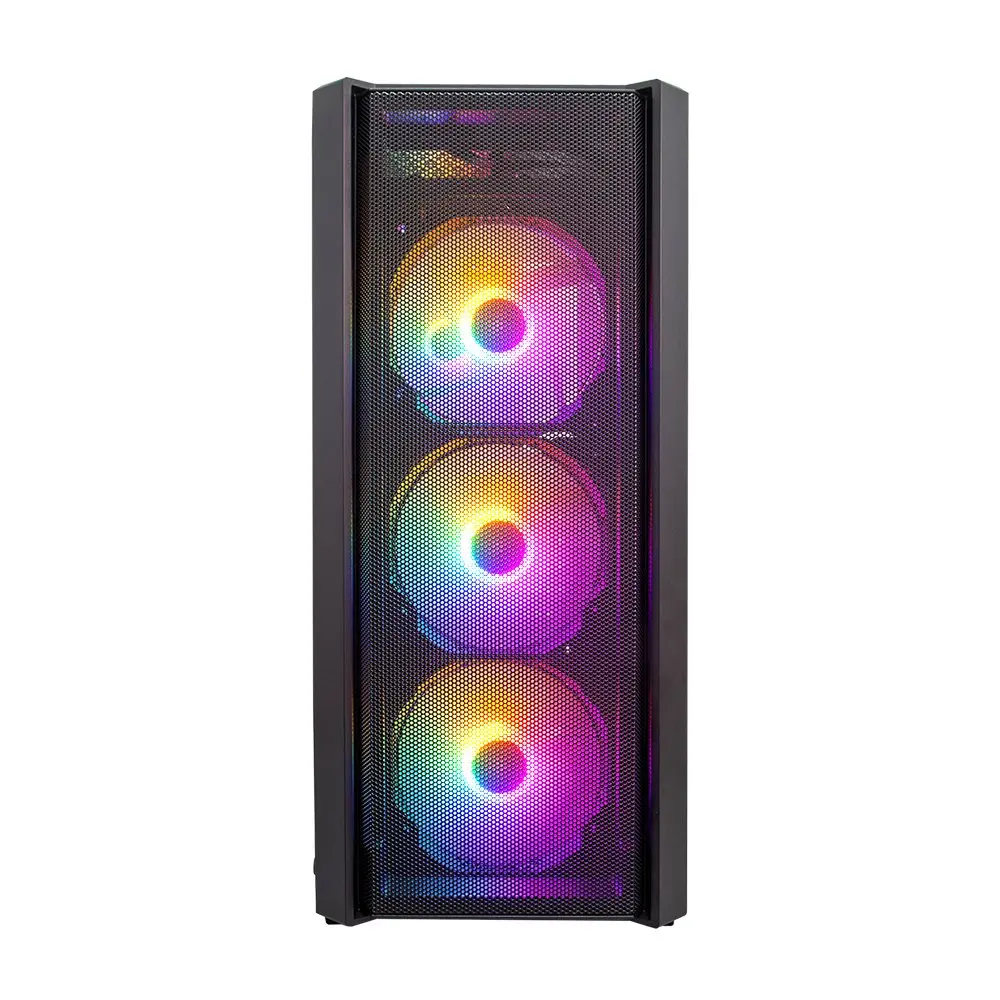 1stPlayer Carcasă Case ATX - Fire Dancing V4 RGB - 4 ventilatoare incluse - image 1