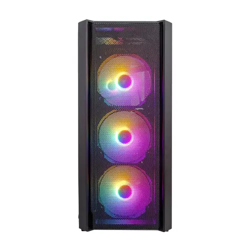 1stPlayer Carcasă Case ATX - Fire Dancing V4 RGB - 4 ventilatoare incluse - 2