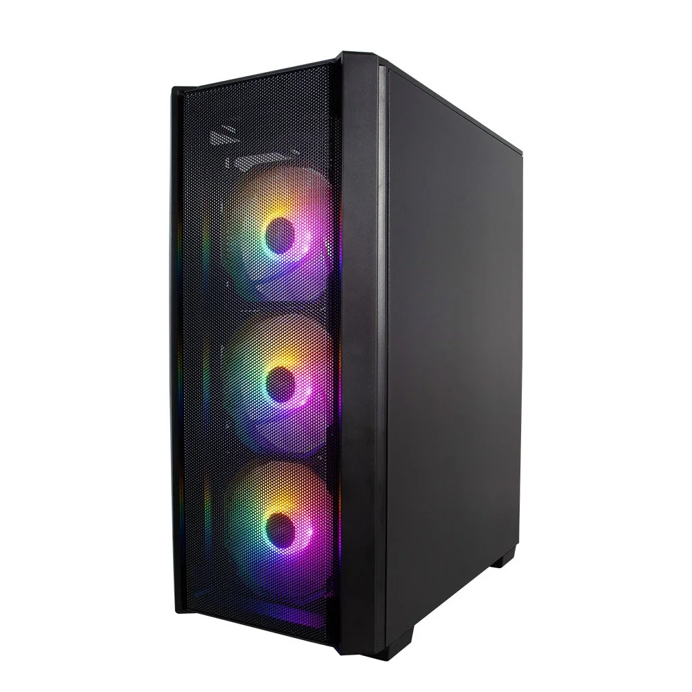 1stPlayer Кутия Case ATX - Fire Dancing V4 RGB - 4 fans included - image 2