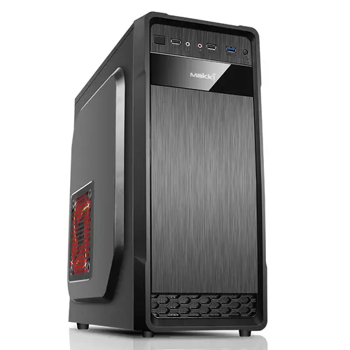 Makki Кутия със захранване Case ATX MAKKI-0636BB-U3 USB3.0, PSU 500W - image 2
