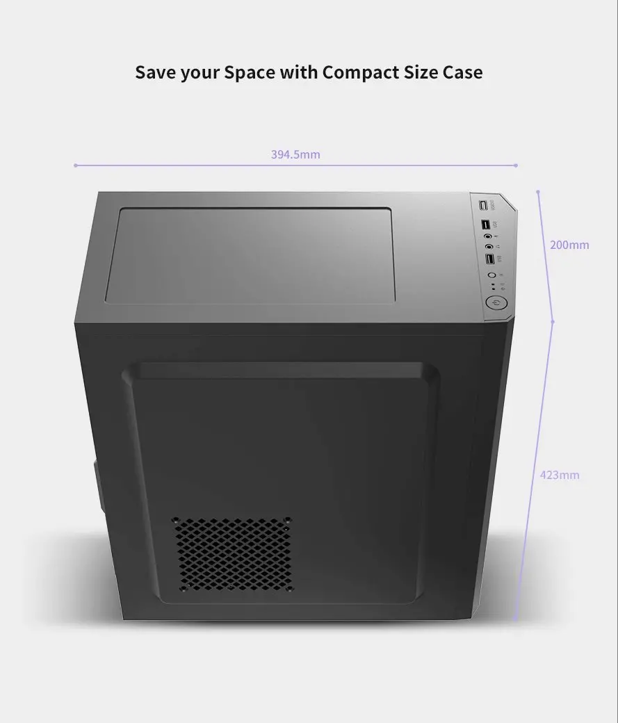 Zalman carcasă pentru computer Case ATX - T8 - RGB - image 8