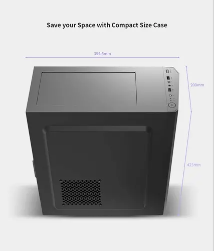 Zalman κουτί υπολογιστή Case ATX - T8 - RGB - 9