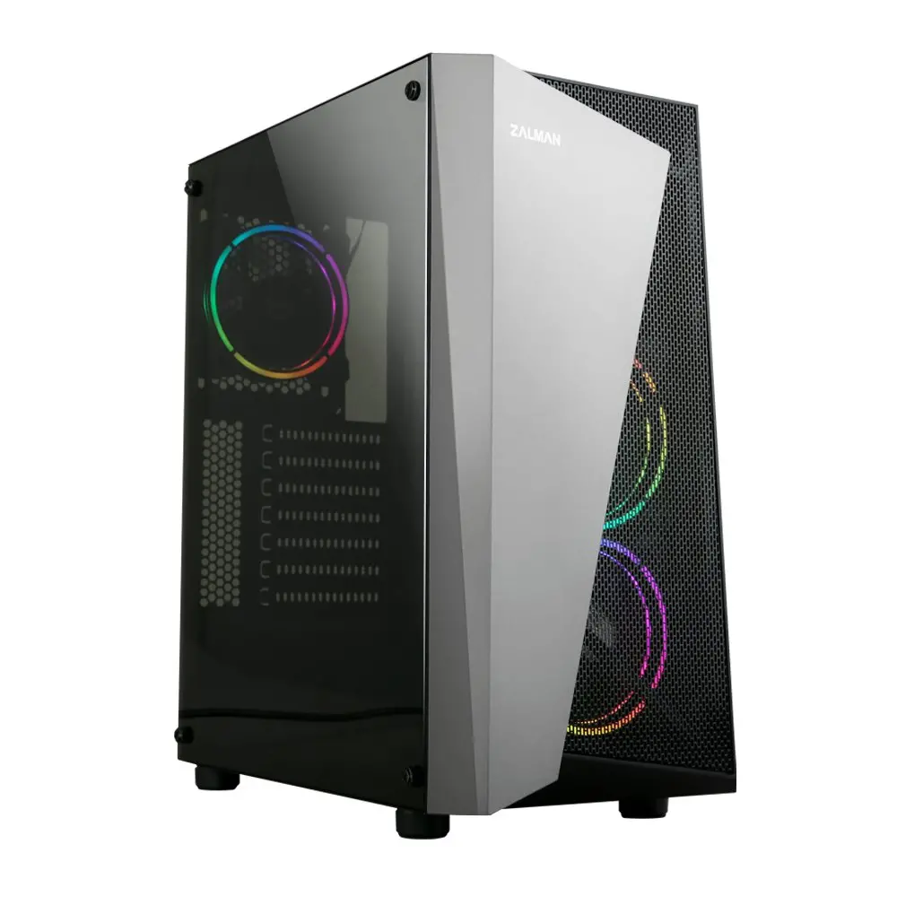 Zalman κουτί ATX - S4 PLUS RGB - ZM-S4-PLUS
