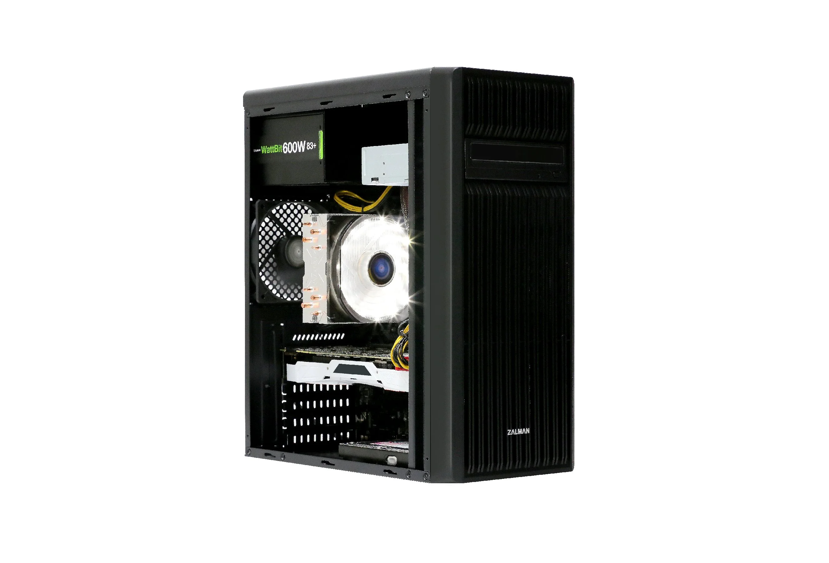 Zalman кутия Case ATX - T6 Black - image 4