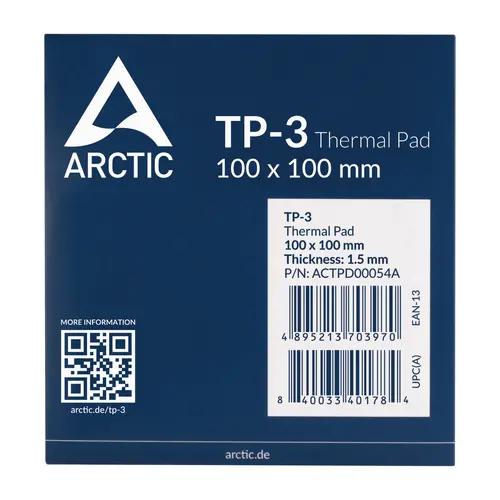 Arctic Термопад Thermal pad TP-3 100x100mm, 1.5mm - ACTPD00054A - 8