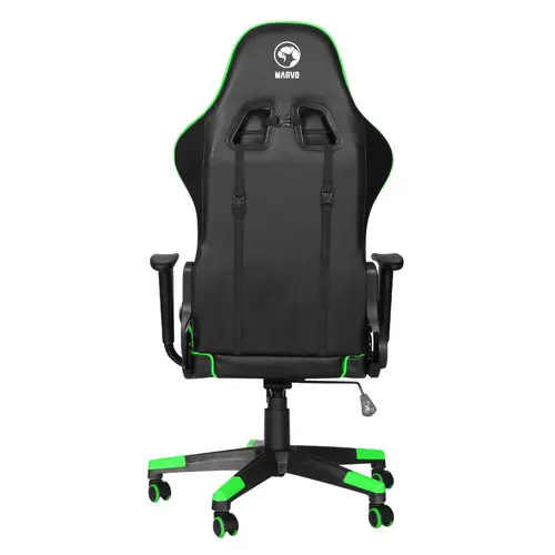 Marvo геймърски стол Gaming Chair CH-106 v2 Black/Green - image 5
